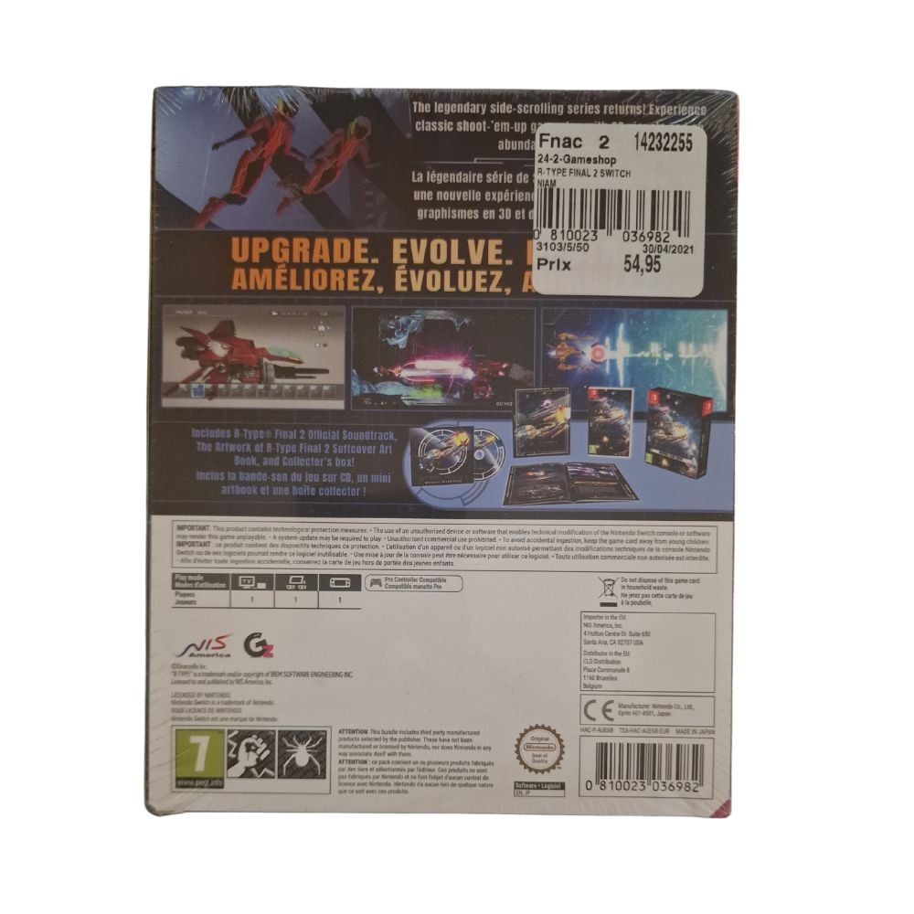 Nintendo Giochi: R Type Finals Inaugural Flight Edition Nintendo Switch New – Nuovo e nell'imballaggio originale da Genève venduto da Cardtreasure 1