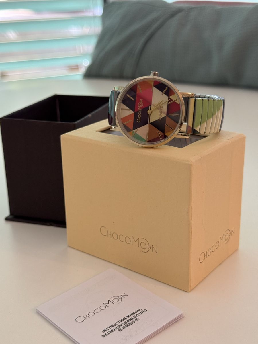 Uhren: ChocoMoon Quarzuhr mit buntem Armband – Neu (gemäss Beschreibung) aus Zürich von ath_grq2 2