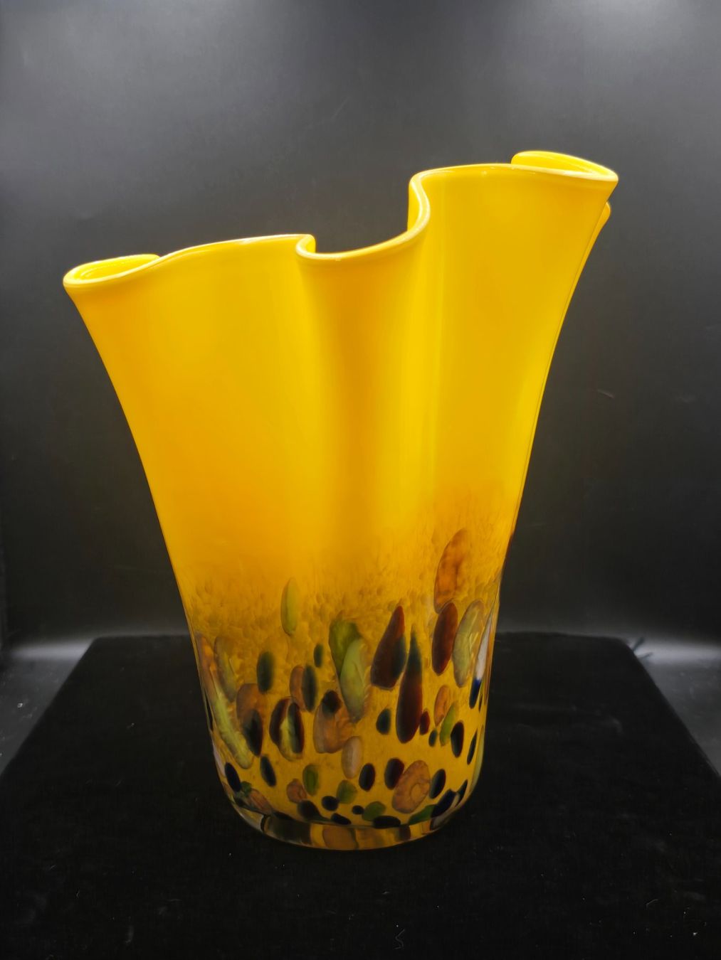 Vasi & Recipienti: Taschentuch Glas Vase Hand Made – Usato da Rorschacherberg venduto da snOOpydOg11 3