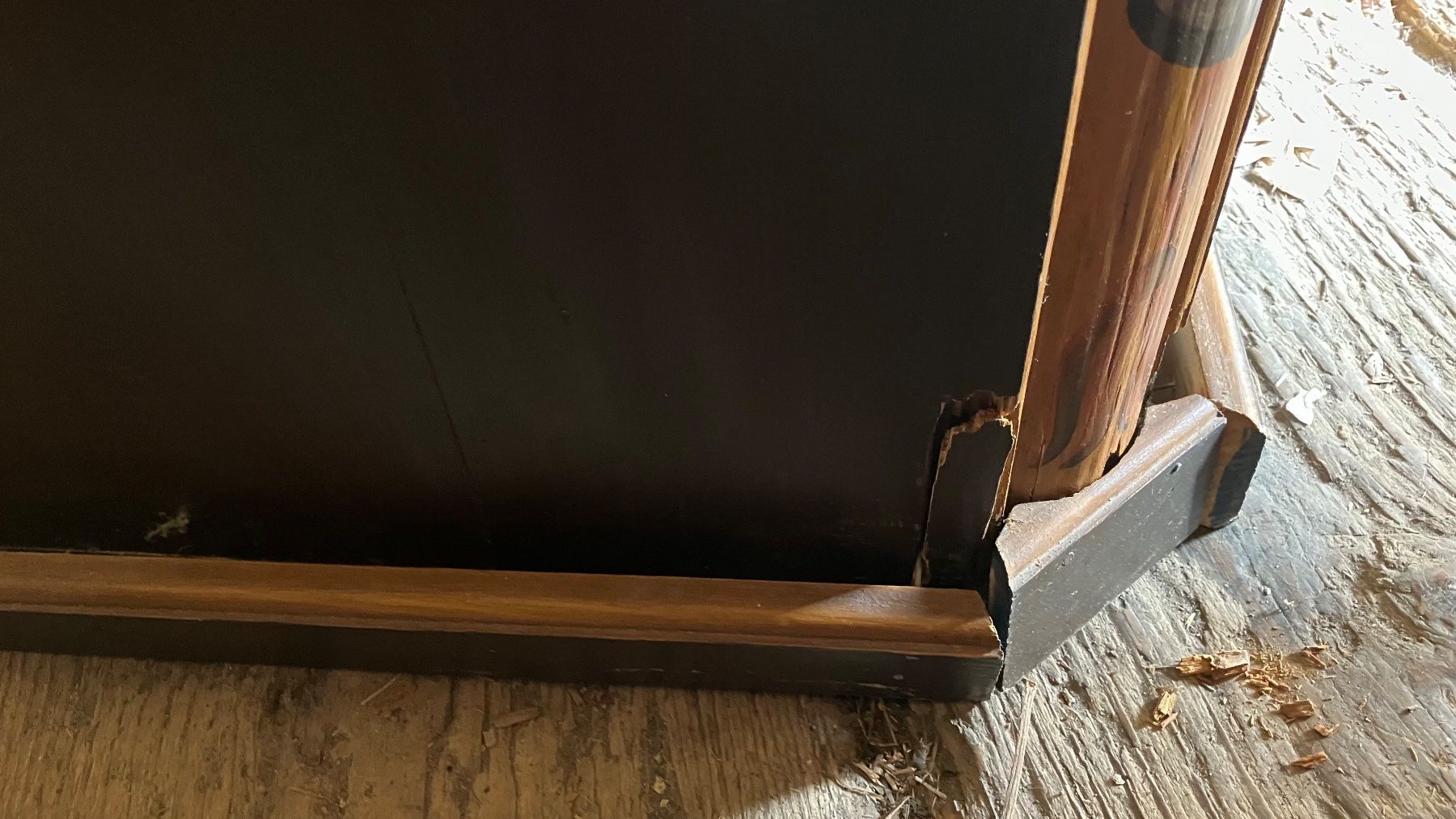 Schränke: Armoire peinte mariage bemalter Schrank rustique rustikal – Gebraucht aus St-Cierges von LeRegain 6