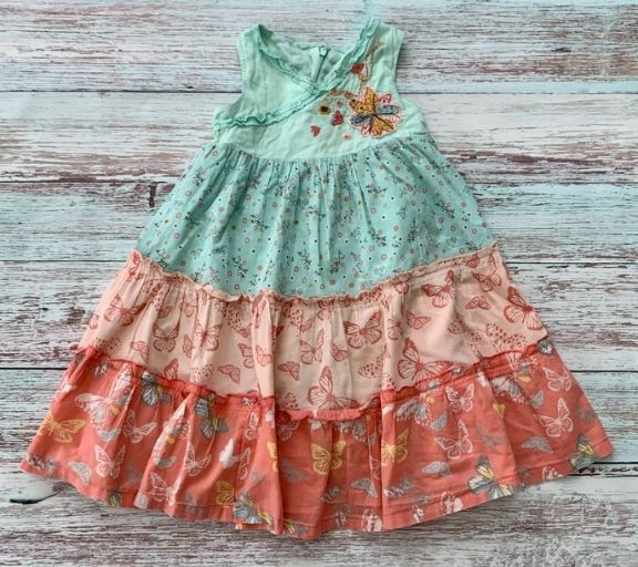 Vestiti & Gonne: Sommerkleid Schmetterlinge Gr. 98 – Usato da Ettingen venduto da Echoo