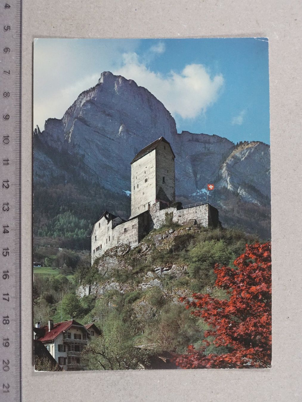 Cartes postales: Schloss Sargans, Gonzen, 1992 – D'occasion à Lenzburg par fh1