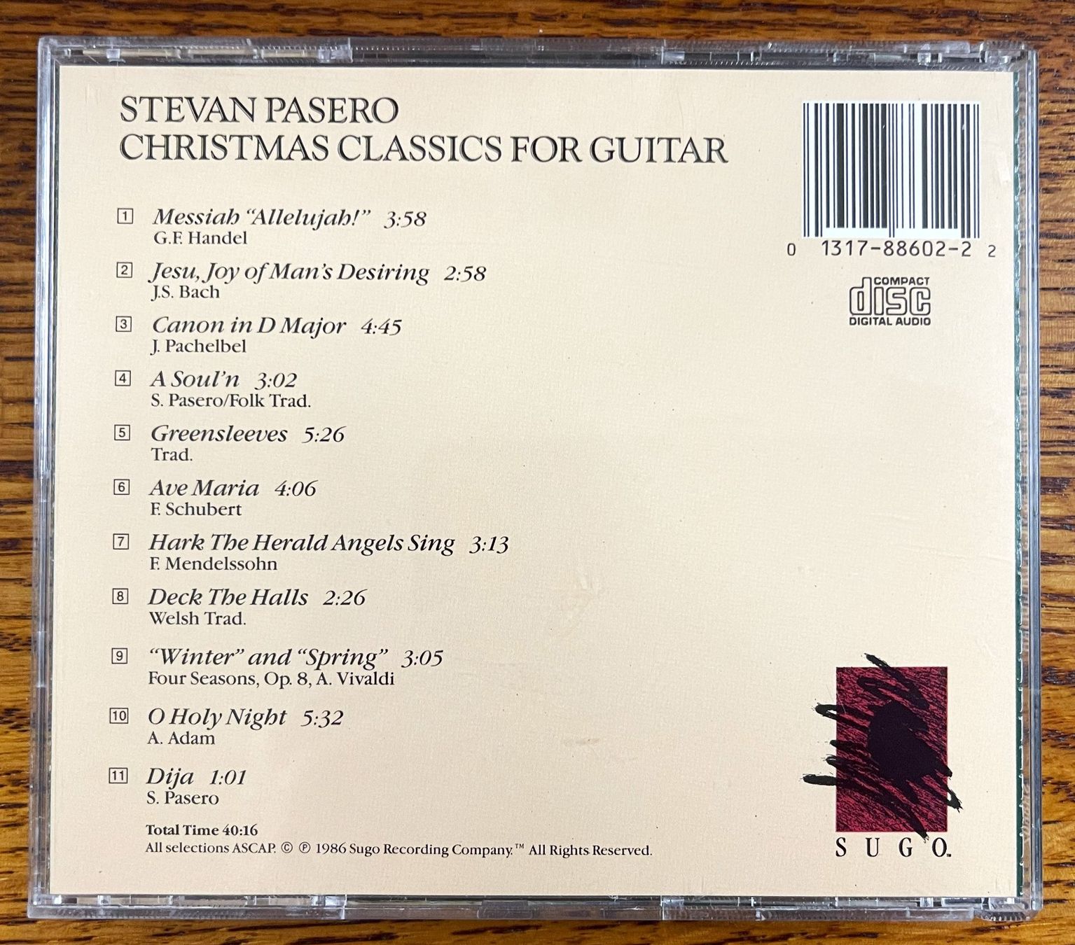 CDs: CHRISTMAS CLASSICS - FOR GUITAR - CD – Gebraucht aus Oftringen von Vucki 1