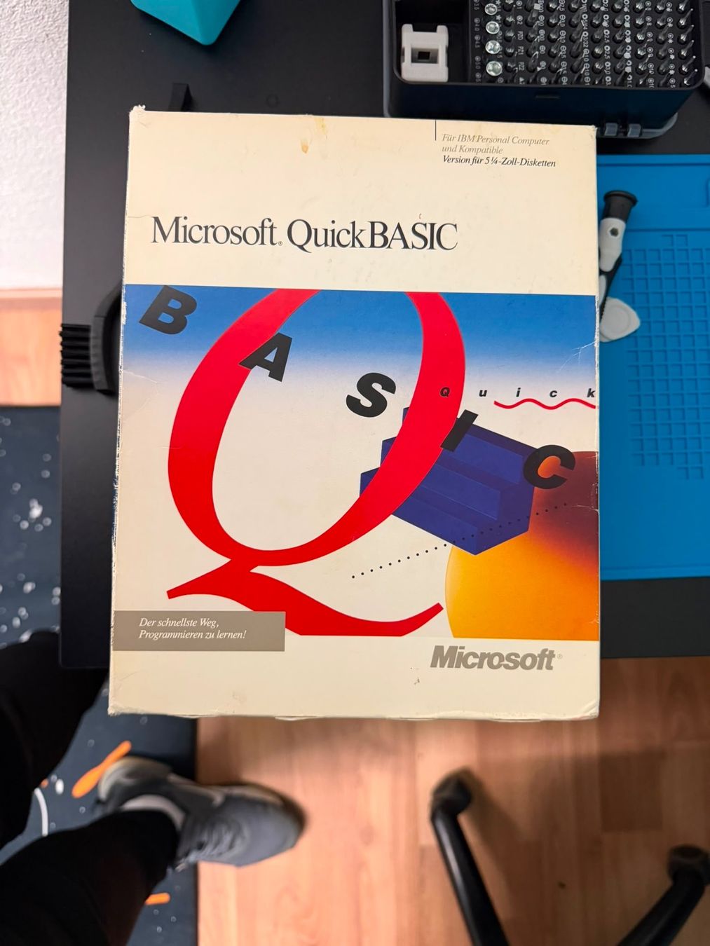 Microsoft Applications: Microsoft QuickBASIC Version 4.5 Software Verpackung – D'occasion à Untersiggenthal par Medos-GameHub 1