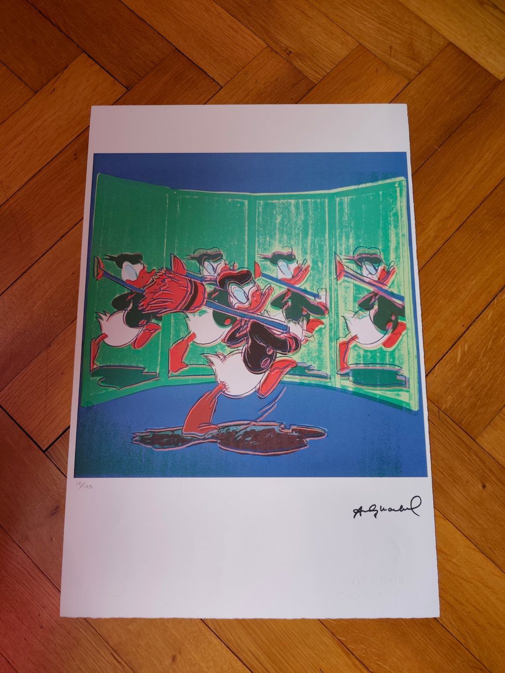 Grafica & Litografie: Andy Warhol Donald duck – Usato da Montreux venduto da LeVintage33