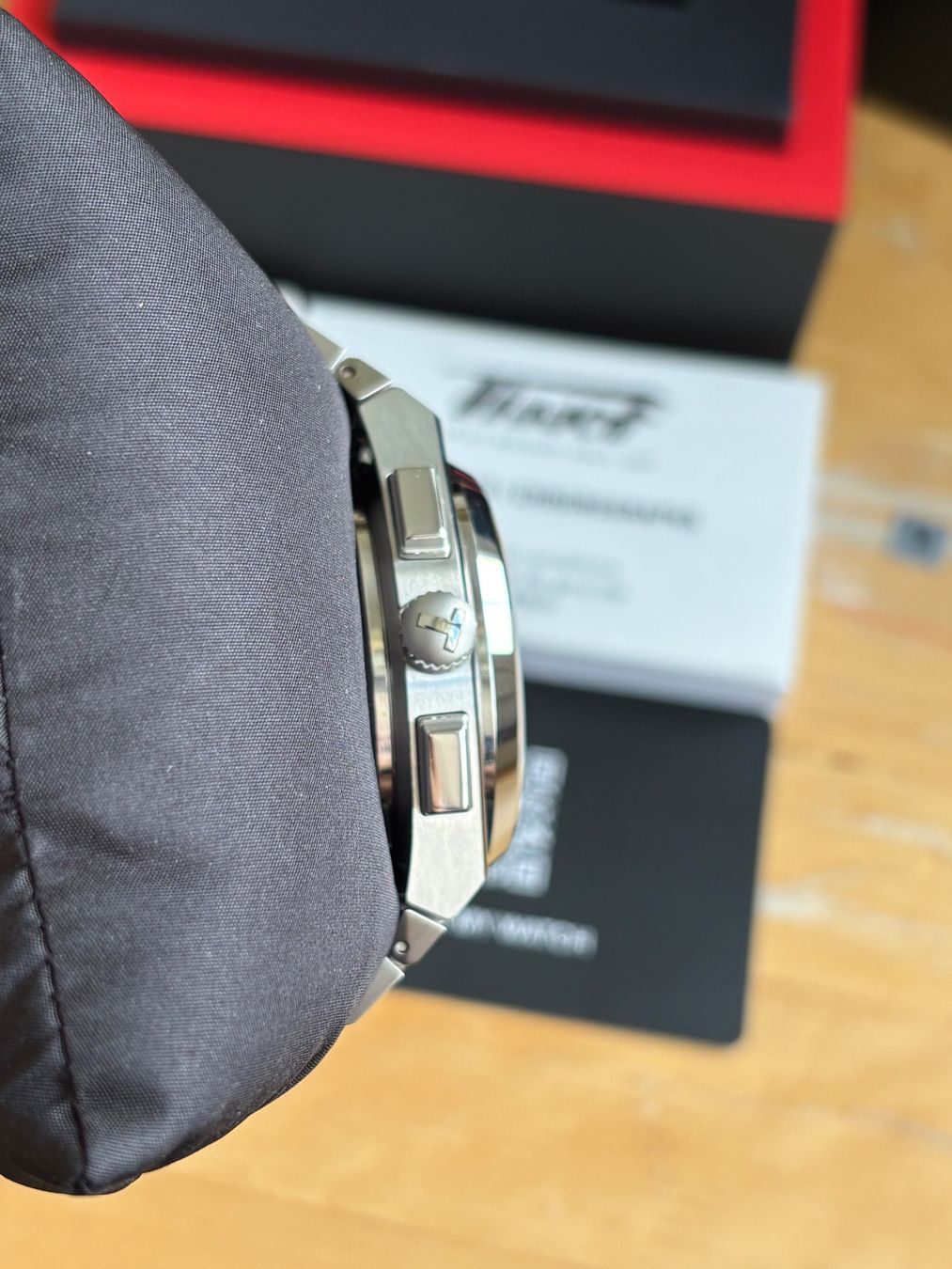 Tissot Orologi: TISSOT PRX 42mm Chronograph Automatic Fullset NEU – Nuovo e nell'imballaggio originale da Birsfelden venduto da Mynos 8