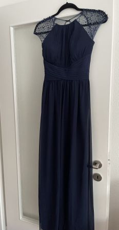 Little Mistress Festliches Kleid Gr. 36 Dunkelblau