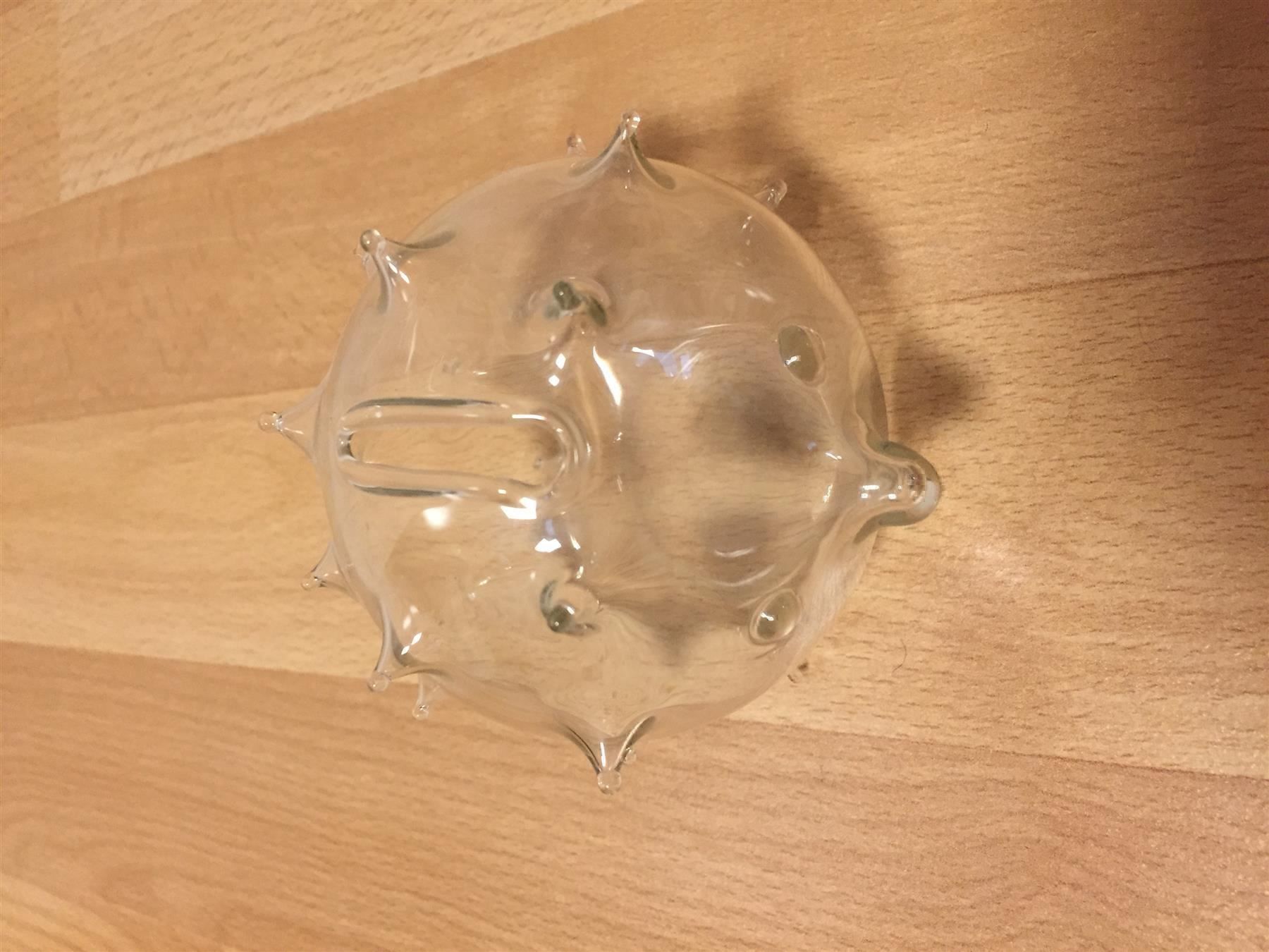 Spardosen: Igel Glasspardose – Gebraucht aus Cormagens von grizli13 2