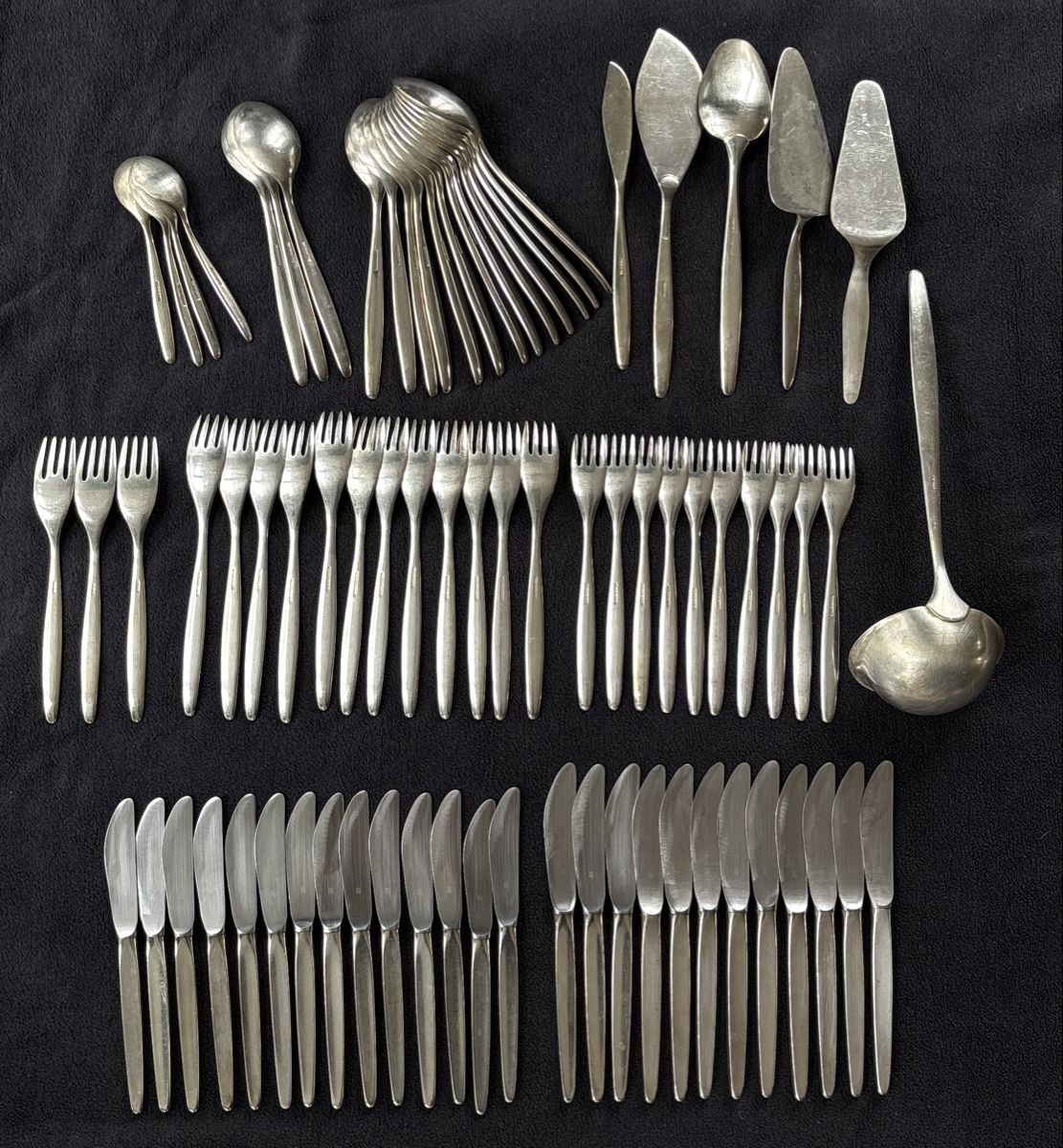 WMF Set di posate: Grosses Echtsilber Besteckset WMF 90 – Usato da Rafz venduto da Sukion 4