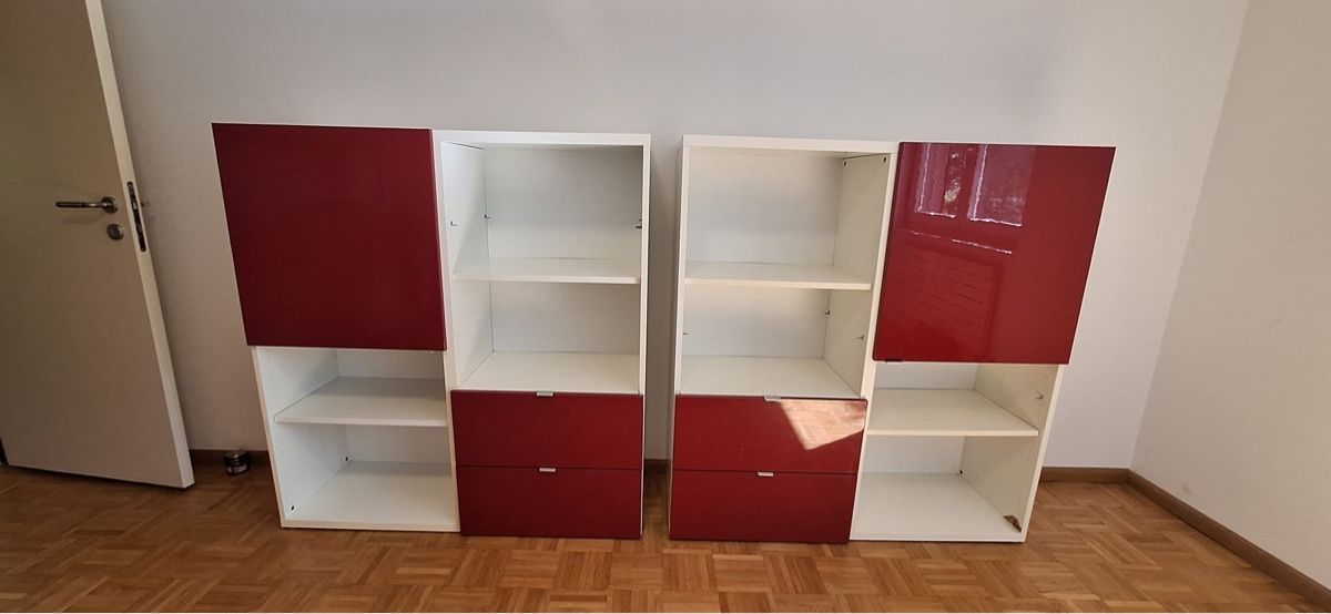 Scaffali: 2er Set Kommode, 1x Schrank, 1x Nachttisch – Usato da Muttenz venduto da 777338666