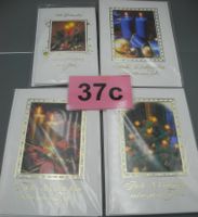 20 Weihnachtskarten, div. Motive, Nr. 37c