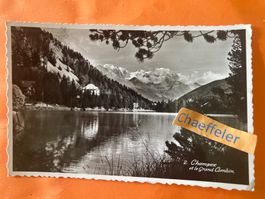 1958. 2. Champex et le Grand Combin.