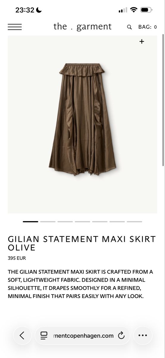 Röcke: The garment Gilian statement maxi skirt olive – Neu und originalverpackt aus Rain von thesta24 8