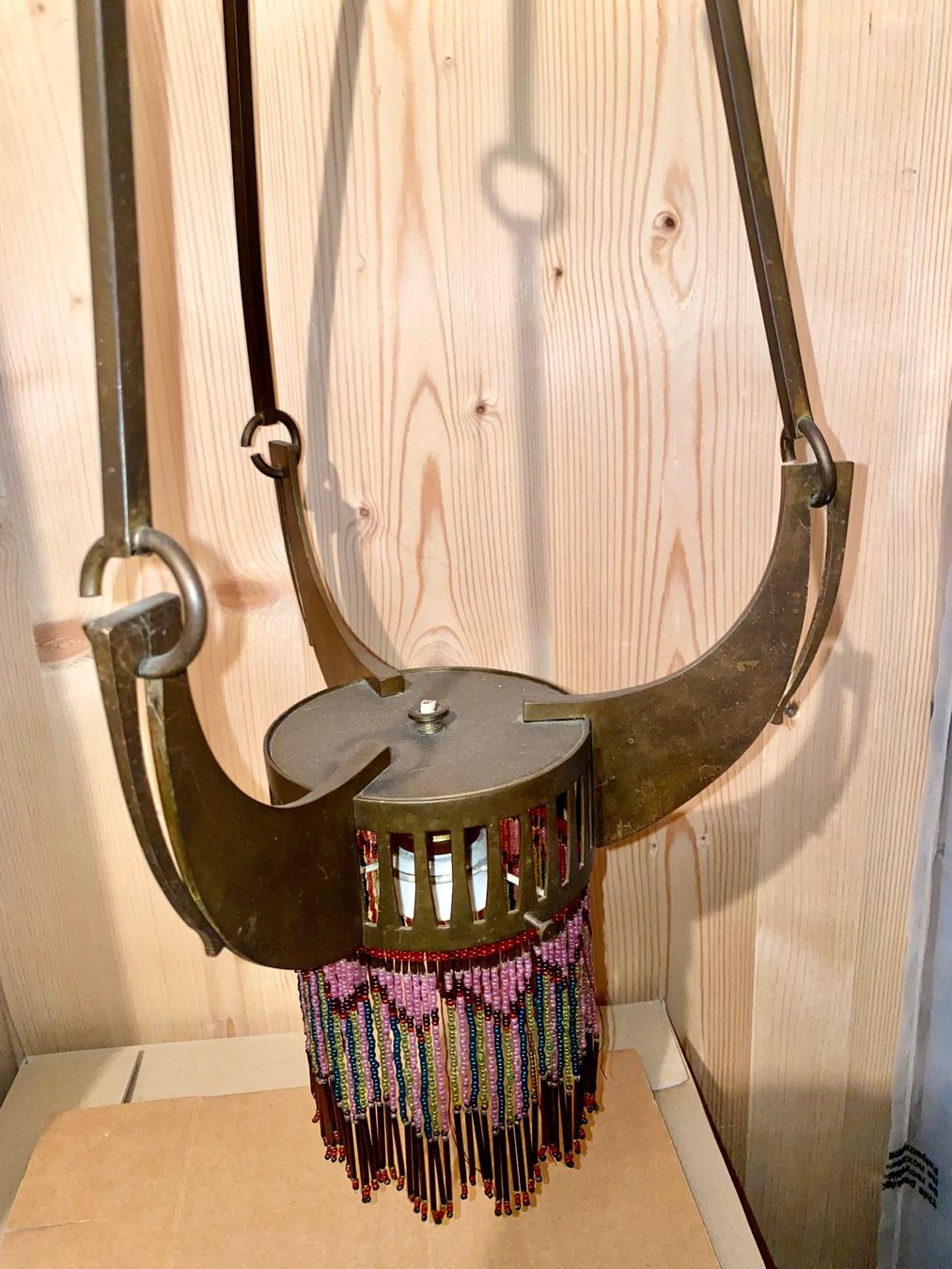 Lampadari & plafoniere: Hängelampe antik Messing – Usato da Boll venduto da Simpbon 3