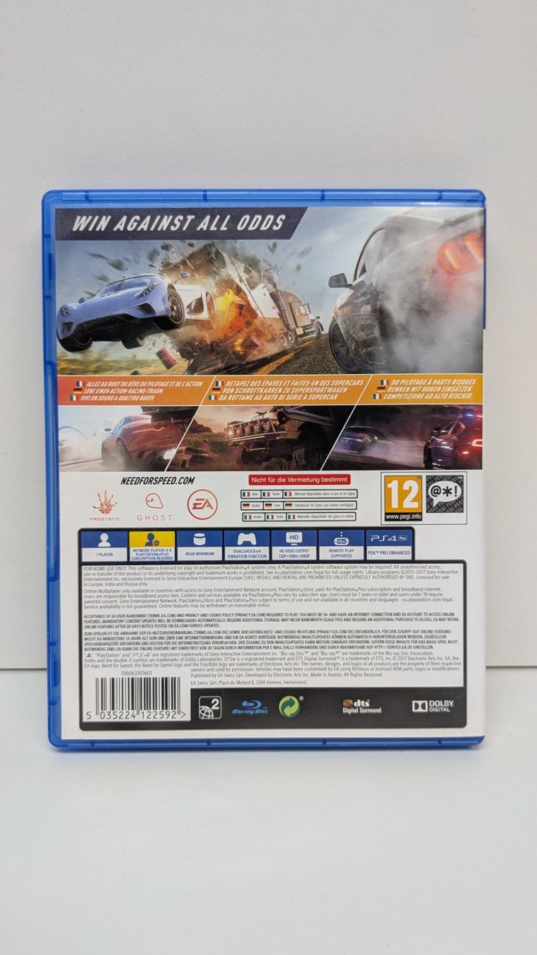Giochi: Need for Speed: Payback - PlayStation 4 – Usato da Menziken venduto da mame18 2