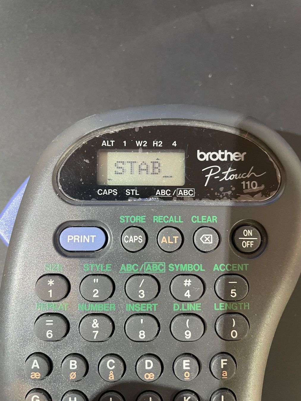 Brother Stampanti: brother P-Touch 110 – Usato da Hendschiken venduto da Ted64 1