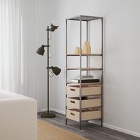IKEA Veberöd Regal mit Schubladen