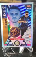 Carte de foot Mauro Icardi - Homme du match! Super!