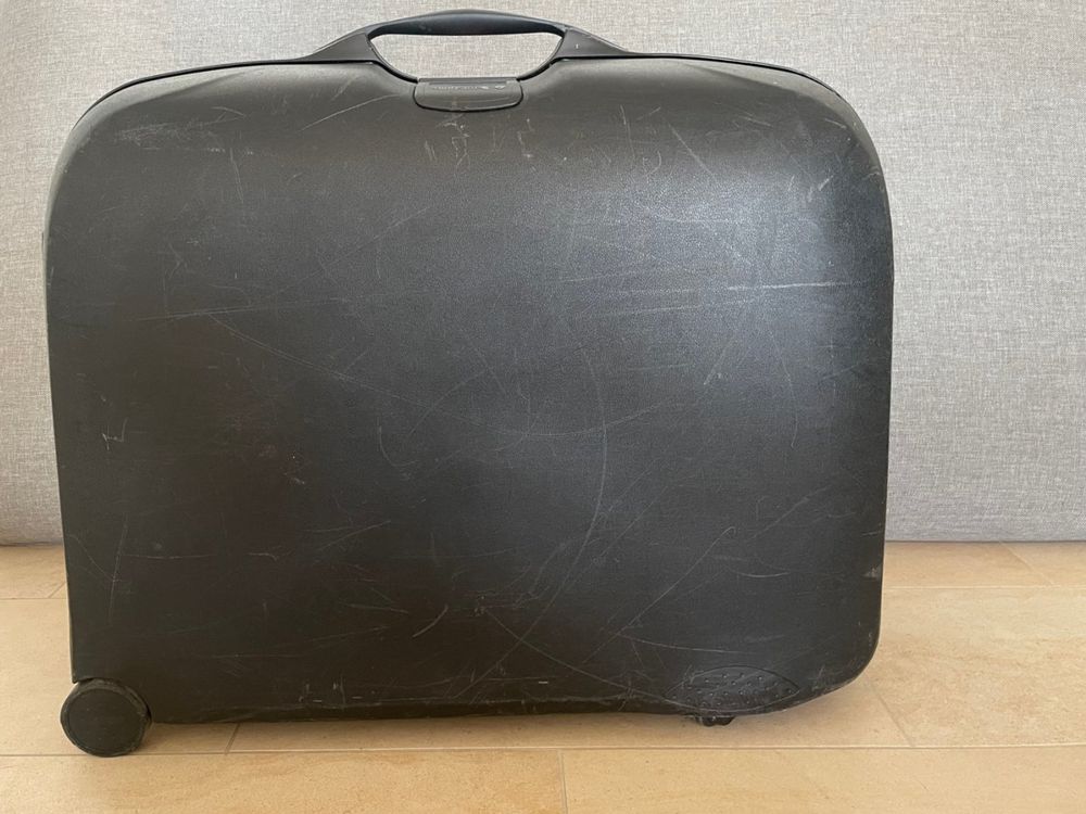 TGI Universal E-Gitarre Hartschalenkoffer - Schwarz Mit Grünem