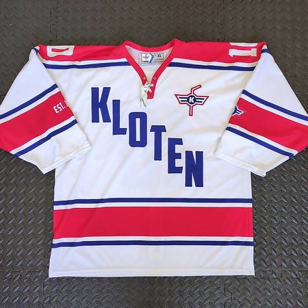 EHC Kloten 80-Jahr-Jubiläum original Trikot