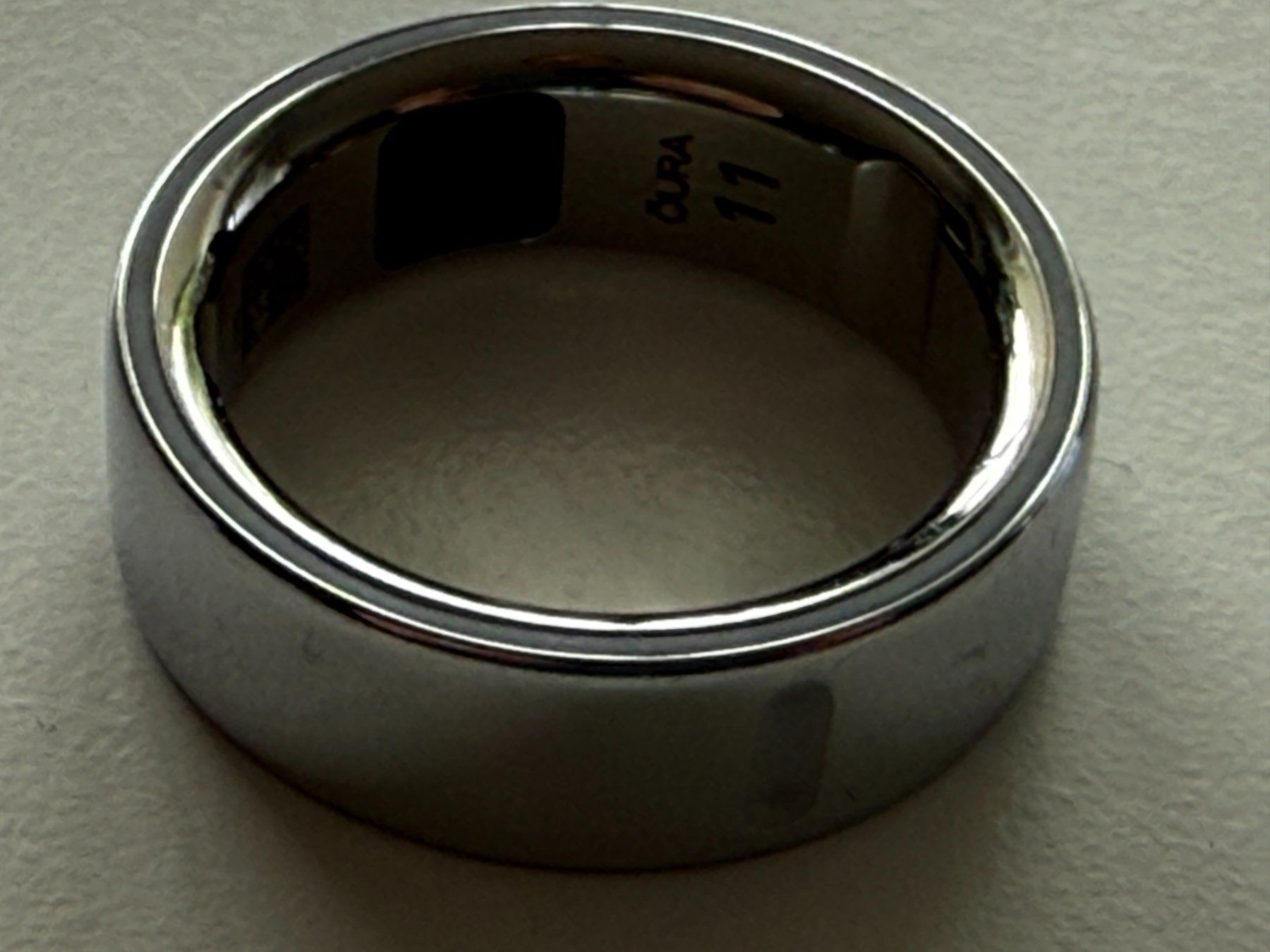 Oura Bagues: Oura Ring 4 Silver Size 11 – D'occasion à Zug par NDob 3