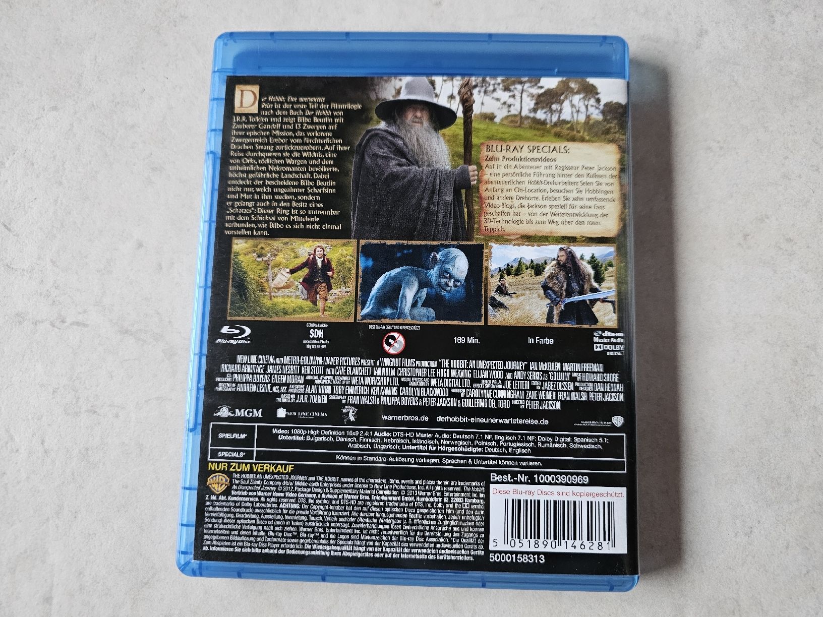Alle DVDs: Der Hobbit  -  Eine unerwartete Reise  /  Bluray – Gebraucht aus Schneisingen von backstore24 1