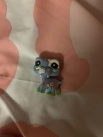 Little Petshop Hippopotame Bleu à dessins