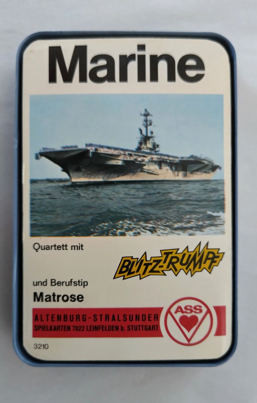 Giochi: Schiffe Quartett - Marine /Geringe Gebrauchsspuren ab Fr. 8. – Usato da Bellach venduto da JingleJerry