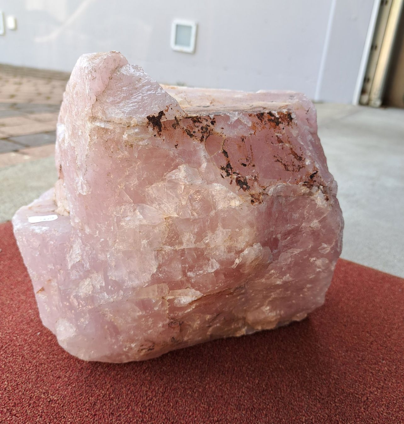 Minerali & Pietre curative: Bloc brut de Quartz Rose – Usato da Le Locle venduto da Lapidary.Duc 3