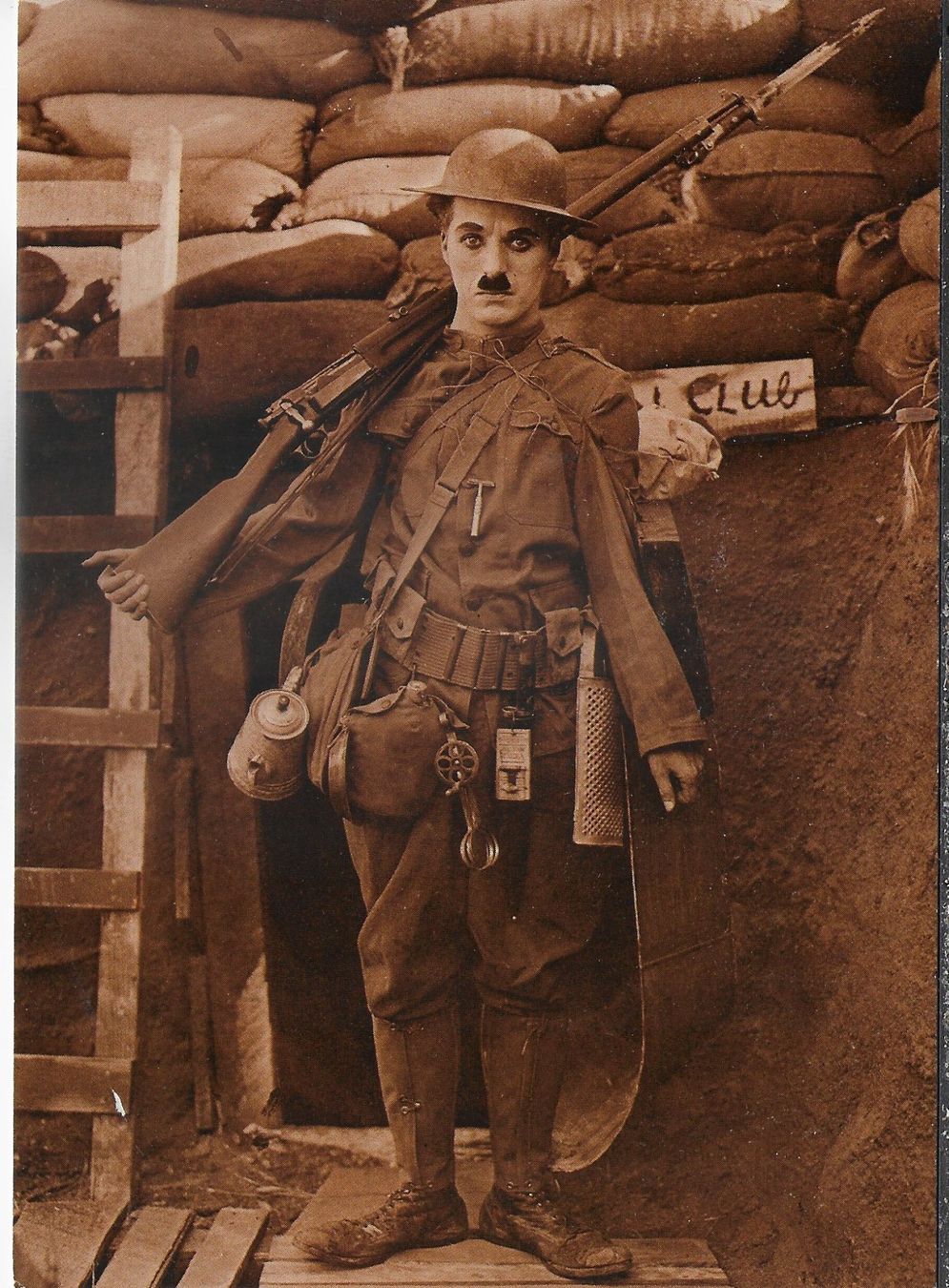 Cartoline postali: Charlie Chaplin – Usato da Ettingen venduto da Kartenplanet