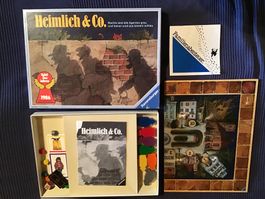 Brettspiel Heimlich & Co. von Ravensburger komplett 1986
