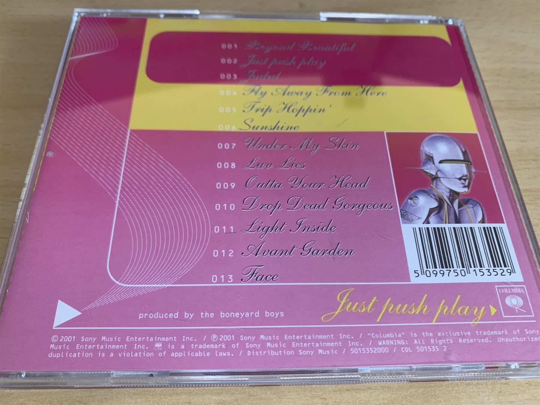 CD: Aerosmith – Just Push Play – Usato da Rikon im Tösstal venduto da Alpenmutz 1