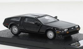 DeLorean DMC-12 1981-1982 schwarz      1:43 von Vitesse