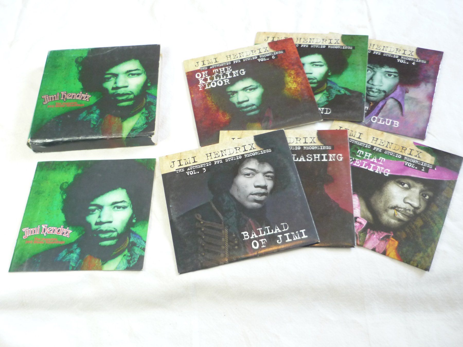 CD: Musik CD - 5CD - Jimi Hendrix - the complete PPx studio – Usato da Beringen venduto da zzRegal 1