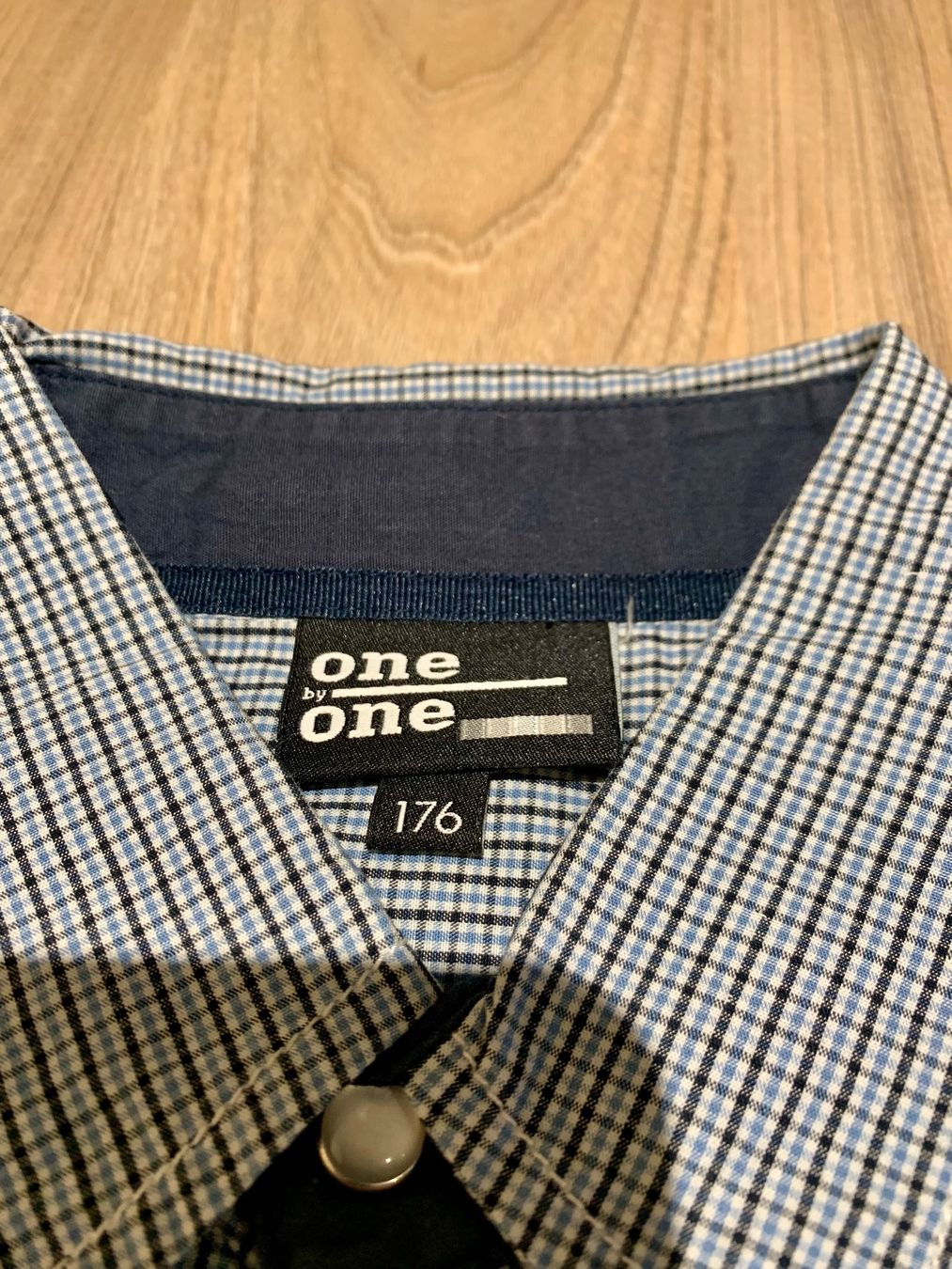 Camicie, T-shirt & Polo: Hemd 176 kariert  weiss blau schwarz – Usato da Zeihen venduto da cindyscad 2