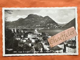 Lago di Lugano Voice Monti Bré e Boglia, antik