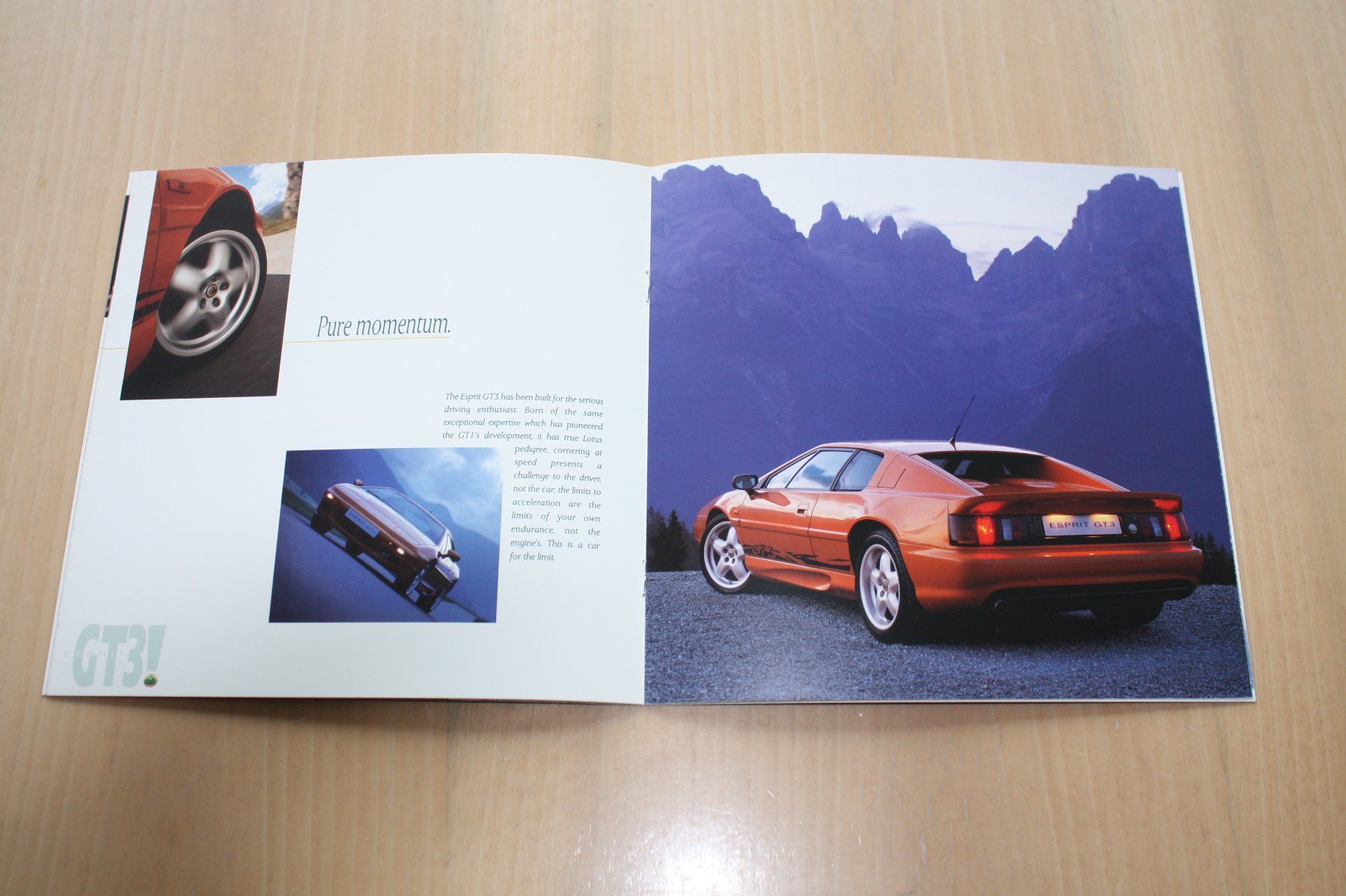 Lotus Documenti: Lotus Esprit GT3 Prospekt – Usato da Wikon venduto da erwin400 3