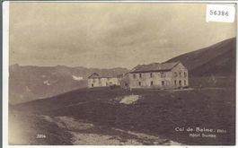 Col de Balme - Hotel Suisse - animee
