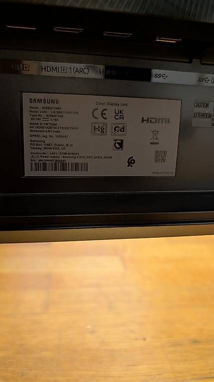 Samsung Monitor: Samsung Odyssey G7 - G70B – Usato da Bärau venduto da Silas16 1