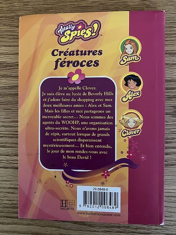 Libri: Totally spies  – Usato da Vandoeuvres venduto da ann_lq5h 1