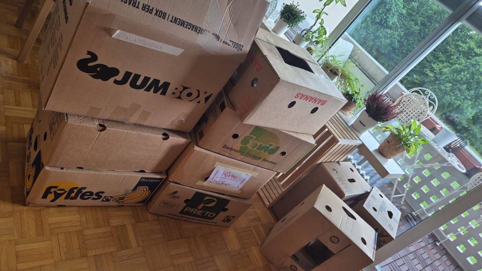 Kartons: Umzugskarton 15 Stk. – Gebraucht aus Muttenz von gas_8hcm
