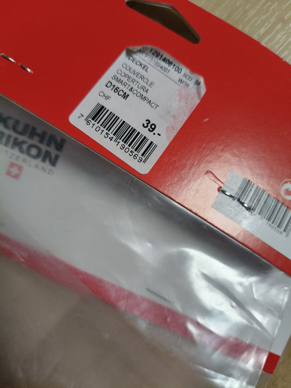 Kuhn Elettrodomestici da cucina: Kuhn Rikon Pan Lids, New, Different Sizes – Nuovo e nell'imballaggio originale da Biel/Bienne venduto da dak_h8gk 3