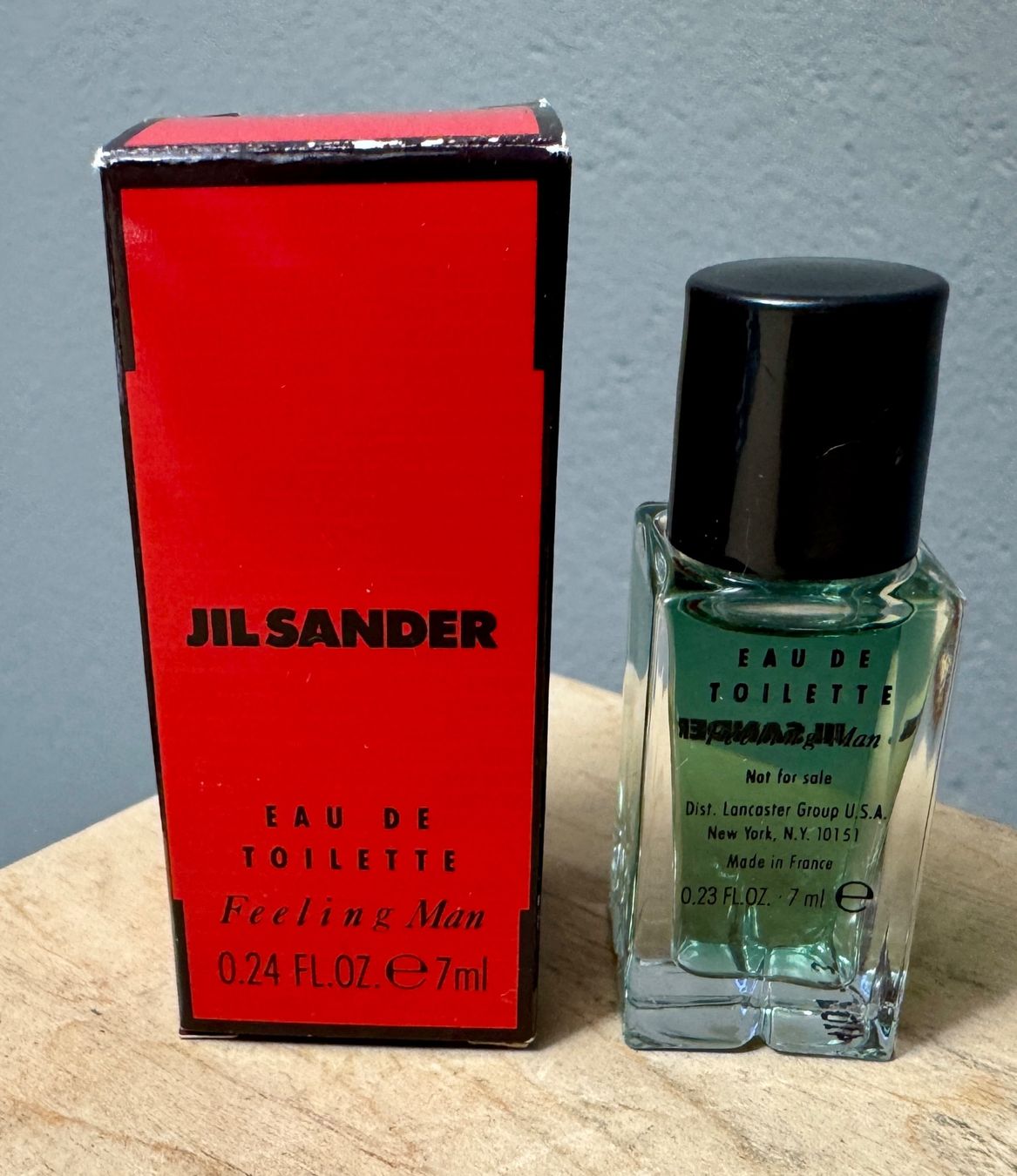 Jil Sander Profumi & Eau de Toilette: Parfum Miniatur Feeling Man (Jil Sander) – Usato da Rothrist venduto da Luckywinner 1