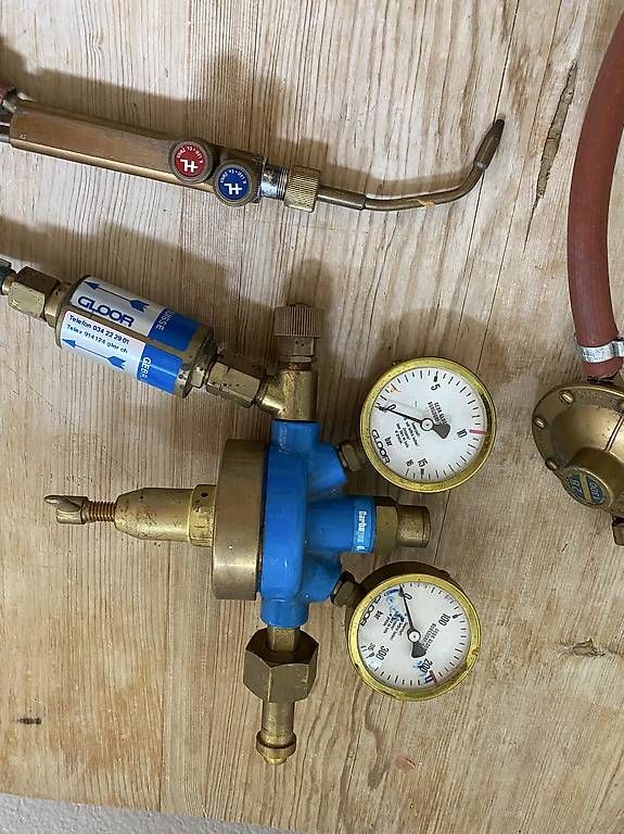 Saldatori: Hartlötarmaturen Sauerstoff/Gas – Usato da Zollikerberg venduto da Doris11362
