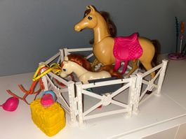 Barbie Pferdeset