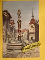 1911 „Die Schönheiten Berns“ Der Dudelsackpfeiferbrunnen