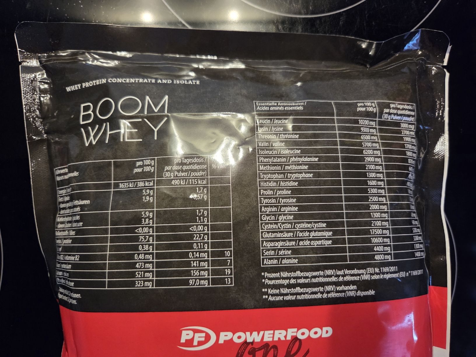 Lebensmittel & Spezialitäten: Boom Whey  – Neu und originalverpackt aus Uhwiesen von Szummer 1