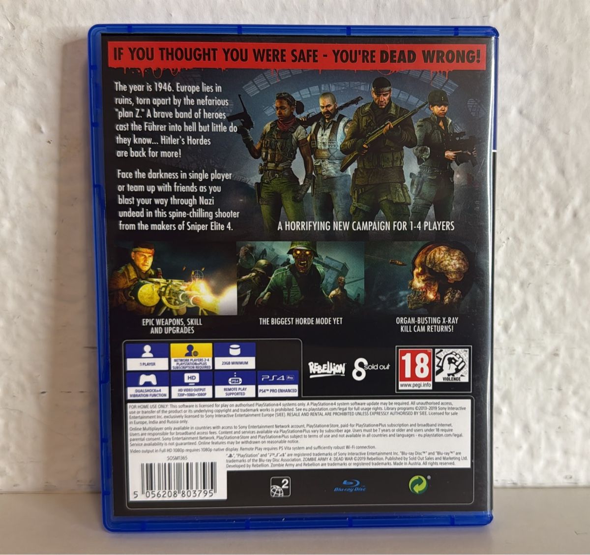 Sony Spiele: Zombie Army 4 Dead War - PS4/PS5 Game – Gebraucht aus Ehrendingen von bubulence 1