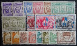 Paraguay Lot mit alten Werten III
