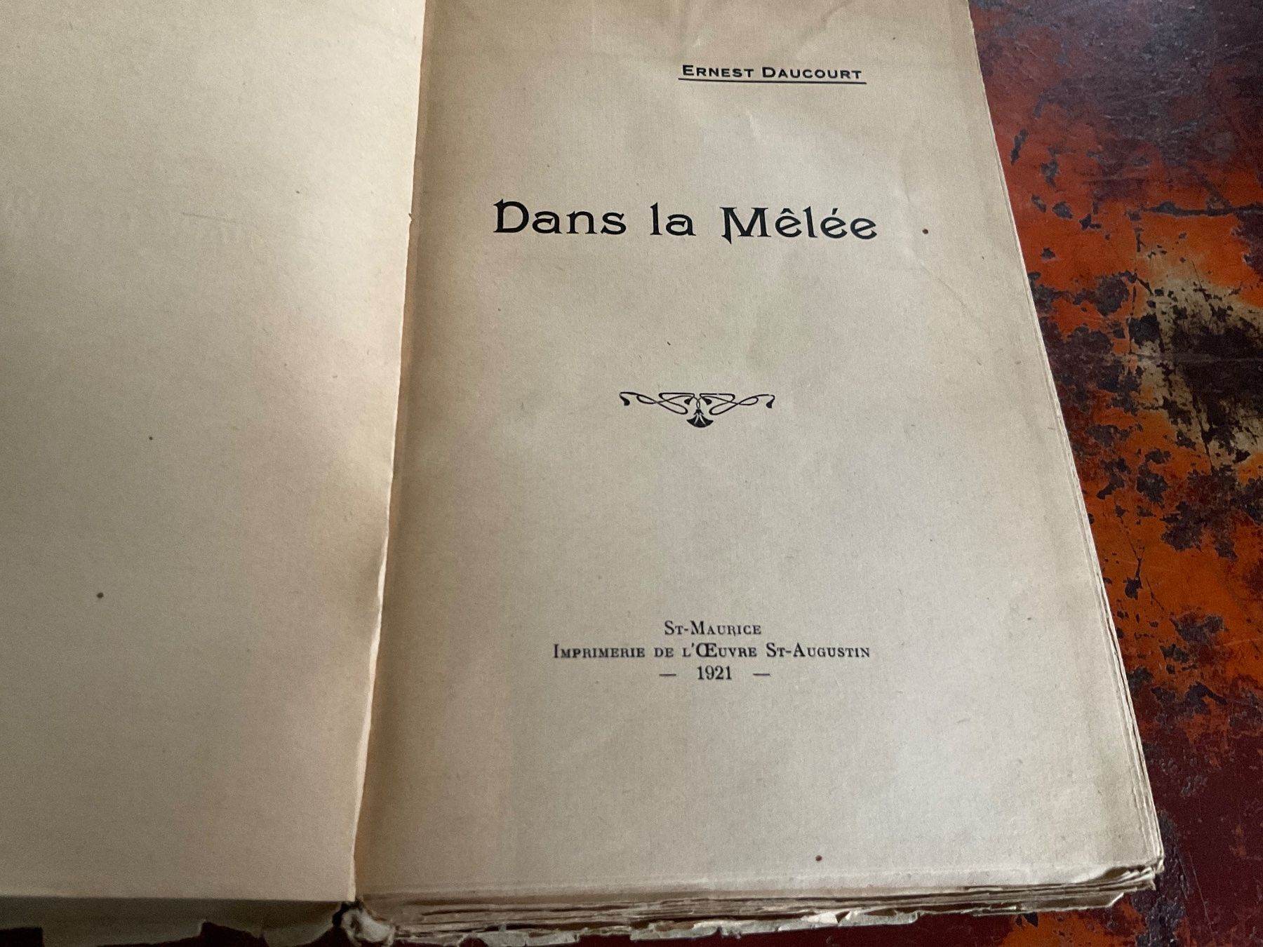Livres: Ernest Daucourt Dans la mêlée – D'occasion à Delémont par vinylfreak01 1